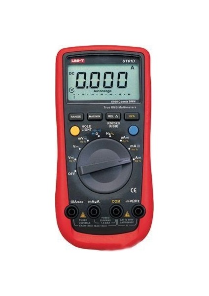 UT61D Dijital Multimetre Ölçü Aleti