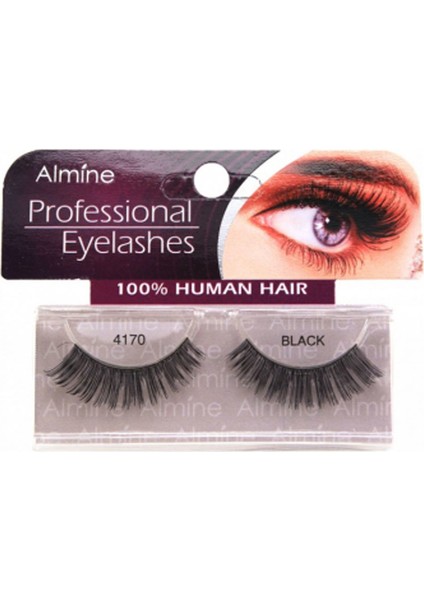 Profesiosnal Eyelashes Black 4170