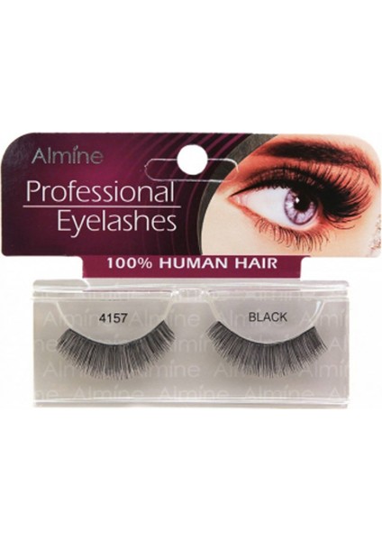 Profesiosnal Eyelashes Black 4157