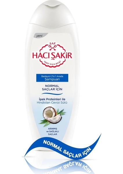 Şampuan 2 In 1 Hindistan Cevizli 500 ml