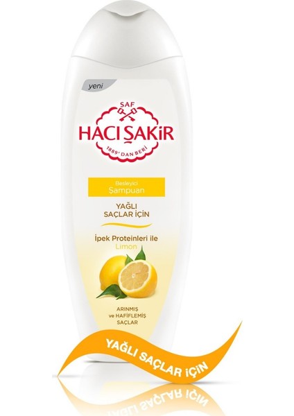 Şampuan Yağlı Limon 500 ml