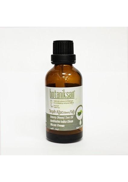 Tesbih Ağacı Neem Yağı Soğuk Sıkım Saf Doğal Katkısız 50 ml