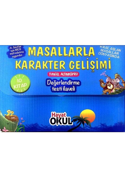 Masallarla Karakter Gelişimi 10 Kitap 4. Sınıf