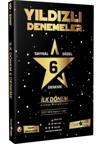 Lgs 1. Dönem 6'lı Deneme ve Görsel Okuma Kitabı Hediyeli