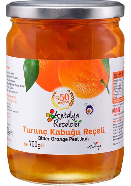 Turunç Kabuğu Reçeli 700 gr