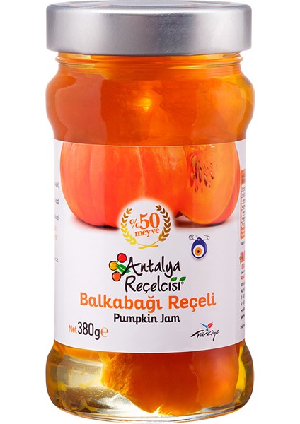 Balkabağı Reçeli %50 Meyve Klasik Seri 380 Gr