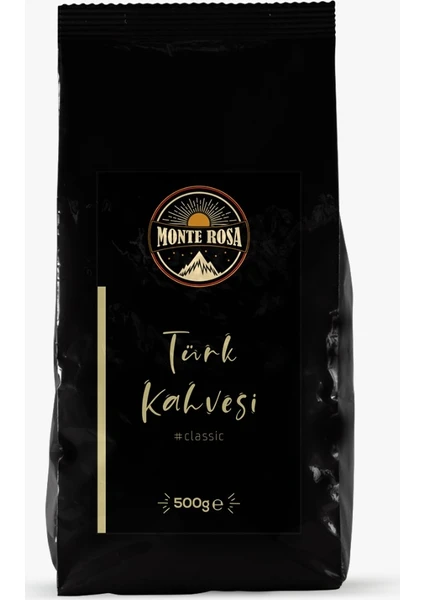 Monte Rosa Türk Kahvesi Öğütülmüş 500 gr