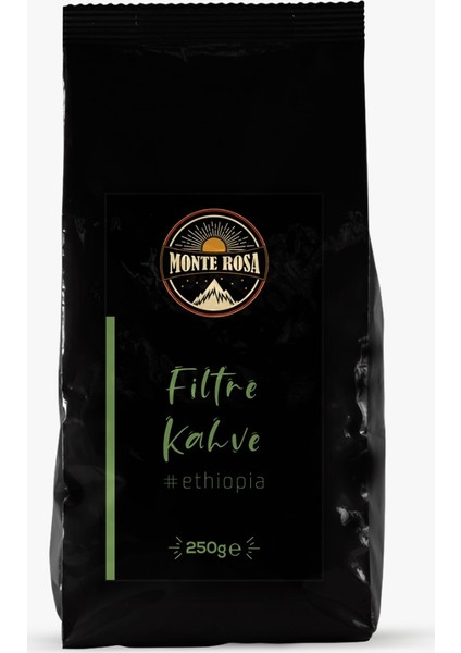 Etiophia Sidamo Filtre Kahve Öğütülmüş 250 gr