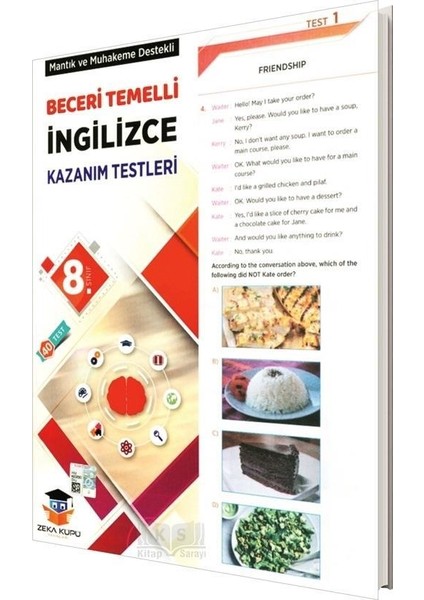 Zeka Küpü Yayınları 8. Sınıf İngilizce Yaprak Test