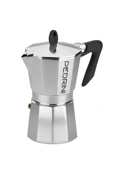 Aluminyum Moka Pot 6 Cups - Manuel Kahve Demleyici