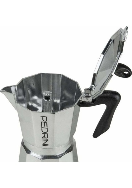 Aluminyum Moka Pot 6 Cups - Manuel Kahve Demleyici