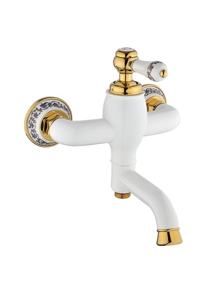 Şato Serisi Banyo Bataryası - Beyaz/sarı