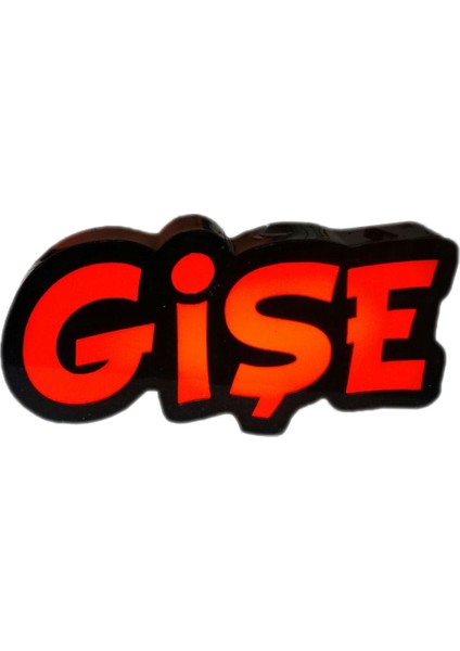 Gişe Yazılı Görsel Tabela 3D LED Neon Işıklı Kutu Harf Tabela