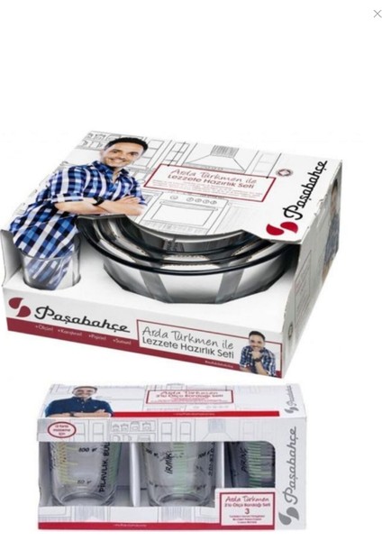 Arda Türkmen Kase ve Ölçü Bardağı Seti modelleri