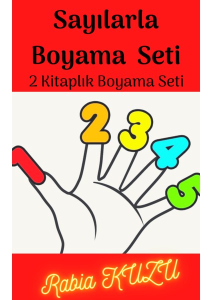 Enine Boyuna Eğitim Sayılarla Boyama Kitap Seti -2 Kitap fiyatları