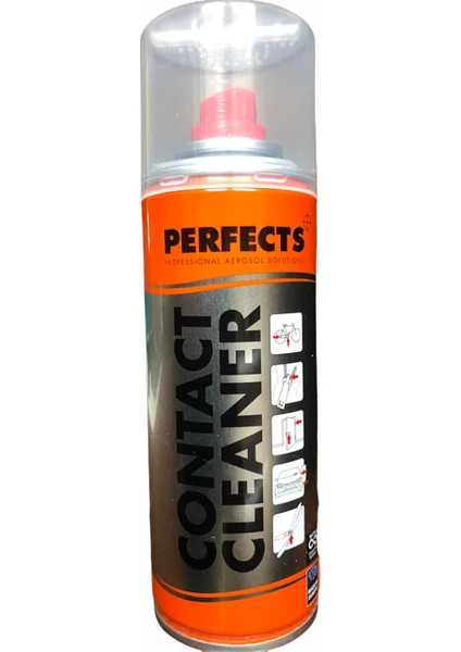 Yağlı Sprey Şeffaf Kapak Contact Cleaner 200 ml