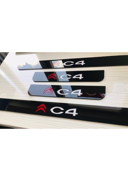 Citroen C4 2009+ Pleksi Kapı Eşiği Takımı fiyatları