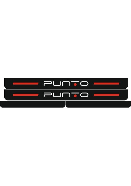 Fiat Punto Pleksi Kapı Eşiği Takımı