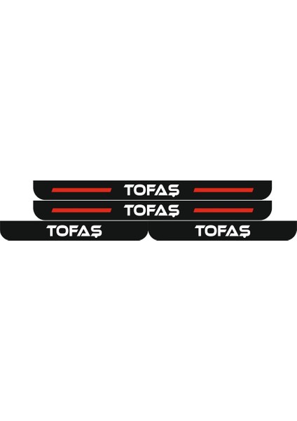 Fiat Tofaş Pleksi Kapı Eşiği Takımı 4 Parça