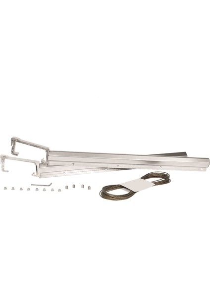 Balkon Aluminyum Çamaşır Kurutma Askısı 60 x 25 cm Kare