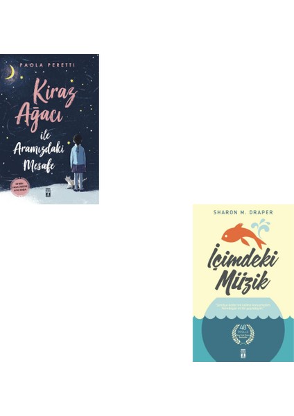 Kiraz Ağacı İle Aramızdaki Mesafe - İçimdeki Müzik (2 Kitap Set) -Cizo Ayraç