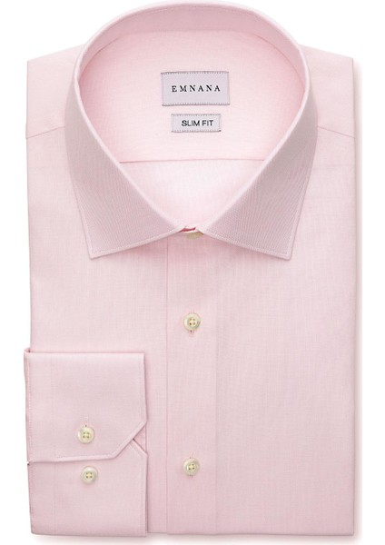 Pembe Premium Oxford Slim Fit Gömlek fiyatları