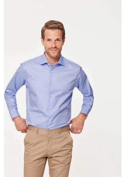 Mavi Premium Oxford Regular Fit Gömlek fırsatları