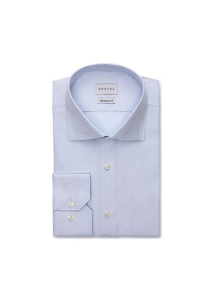 Açık Mavi Premium Twill Regular Fit Gömlek