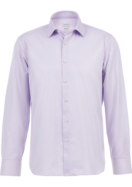 Lila Premium Twill Slim Fit Gömlek modelleri