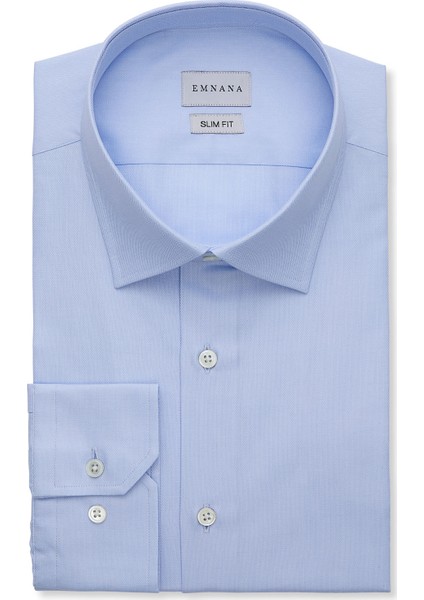 Mavi Slim Fit Gömlek