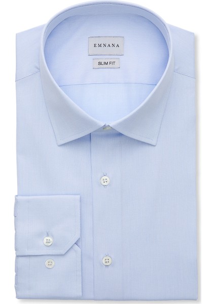 Açık Mavi Slim Fit Gömlek
