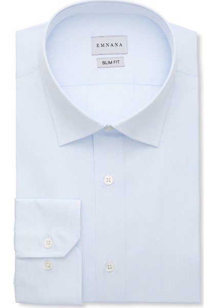 Açık Mavi Slim Fit Gömlek