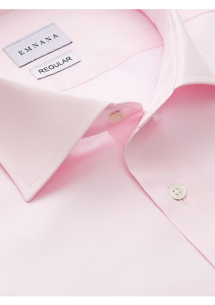 Pembe Regular Fit Gömlek