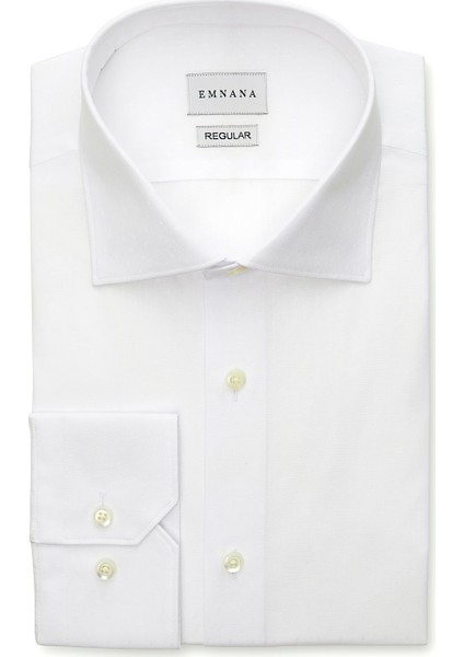 Beyaz Premium Regular Fit Gömlek