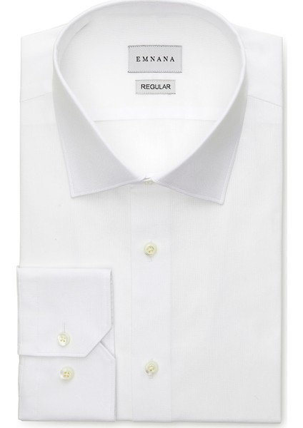 Beyaz Premium Regular Fit Gömlek