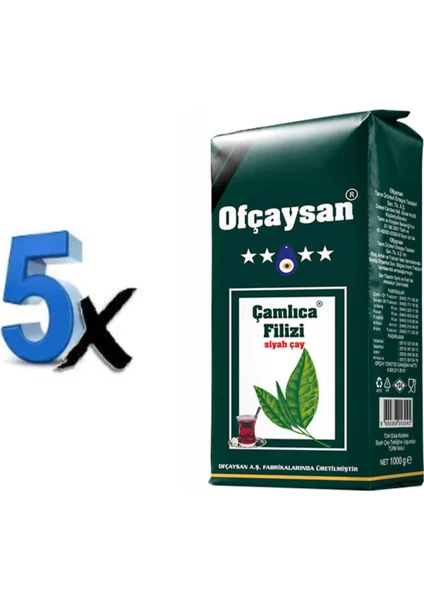 Ofçay Çamlıca Filiz 1000 gr x 5'li