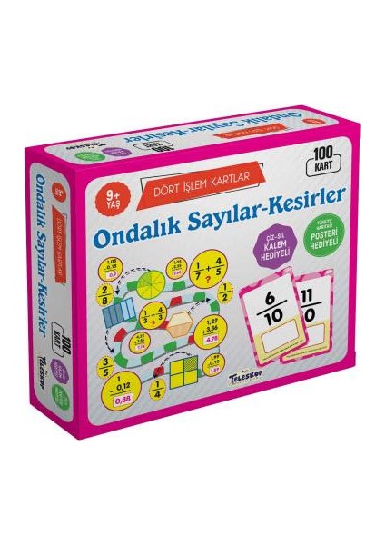 Ondalık Sayılar - Kesirler 9 Yaş - Ahmet Altay