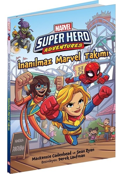 Marvel Super Hero Adventures- İnanılmaz Marvel Takımı - Mackenzie Cadenhead - Sean Ryan