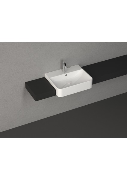 Yarım Tezgah Üstü Lavabo 10SQ50058SV