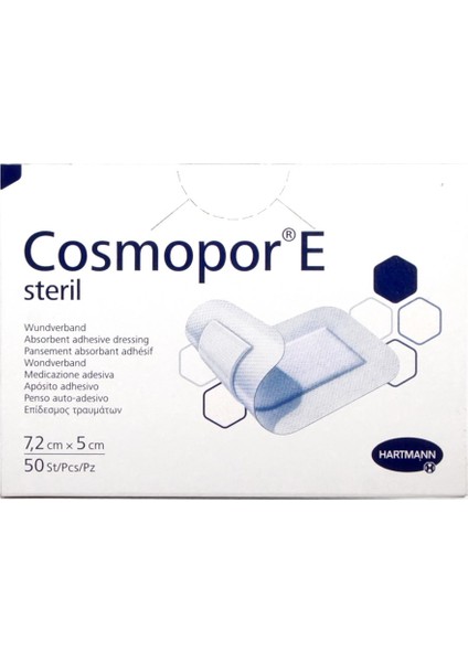 Cosmopor E - Pedli Yara Örtüsü 7,2x5 cm 50'li Kutu