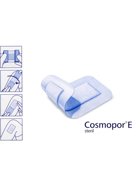 Hartmann Cosmopor E - Pedli Yara Örtüsü 10X6 cm 25'li Kutu