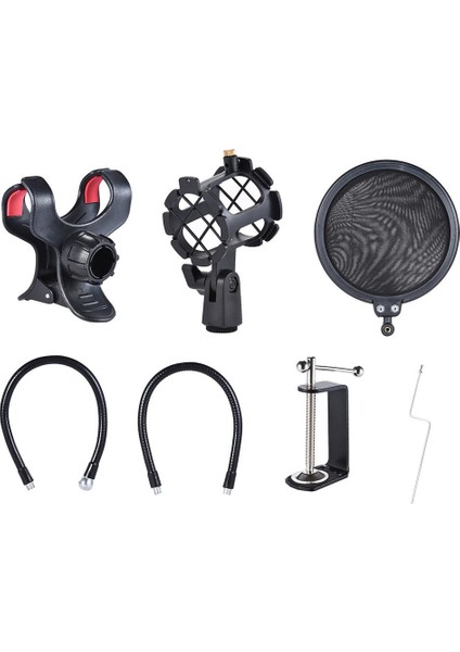 360 Derece Ayarlanabilir Telefon ve Mikrofon Tutucu