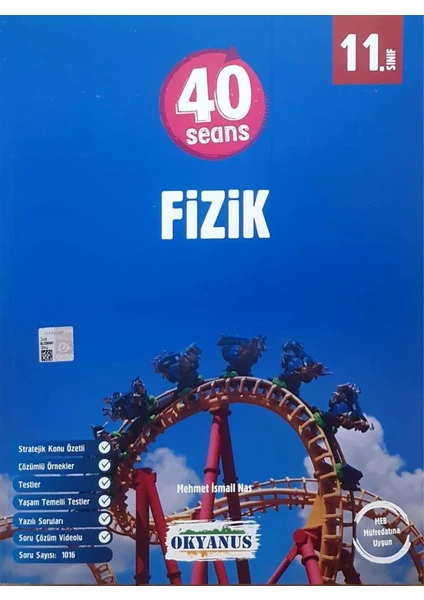 Okyanus Yayınları 11. Sınıf 40 Seans Fizik