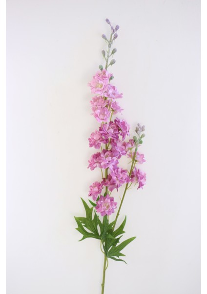 Yapay Lüx Zarif Delphinium Dalı 84 cm Lila