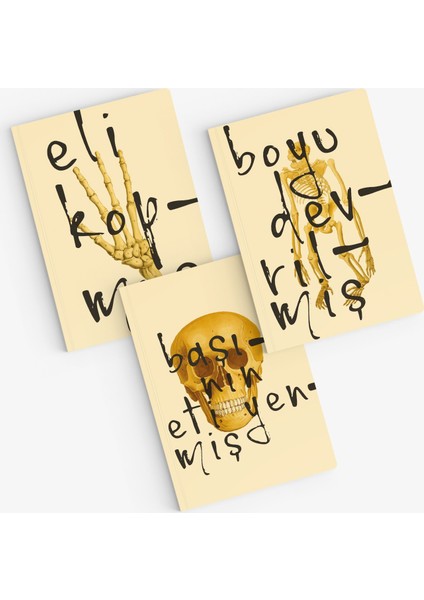 Beddua Üçlü Defter Seti