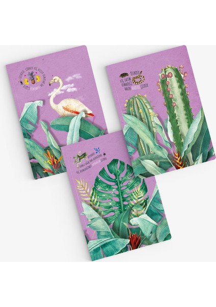 Özenti Üçlü Defter Seti