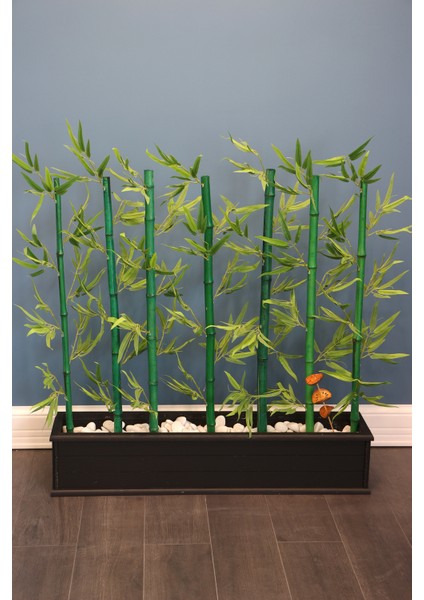 Yeşil Boyalı Doğal Bambulu Seperatör (20X100X110CM)