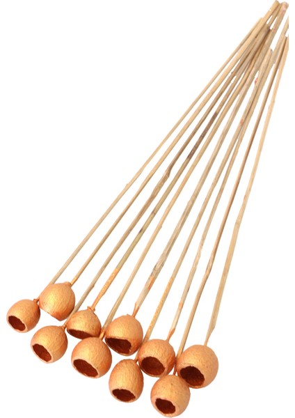 Dekoratif Küçük Bell Cup 10LU Tropic Kabak Bakır