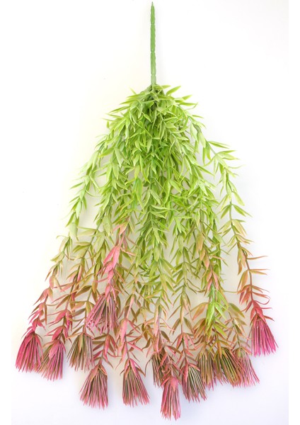 Yapay Çiçek Sarkan Püskül Kirpi Model 40CM Pembe