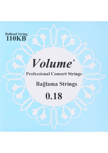 Kısa Sap Boncuklu Bağlama Teli